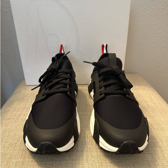 Moncler | Shoes | Moncler Womens Black Lunarove Lowtop  MONCLER Women\'s Black Lunarove Low-Top Sneakers Size 41 New In Box